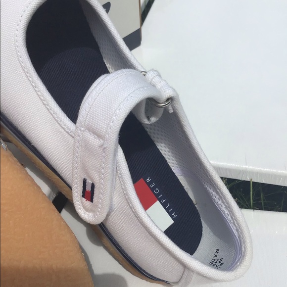 canvas tommy hilfiger trainers womens